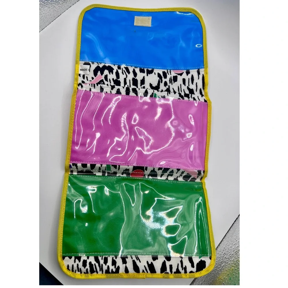 Mattel Hot Looks Doll Accessory Bag Set OS Multi Excellent 1980s Dino Visor Sock